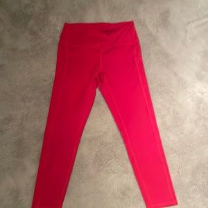 Red women’s leggings